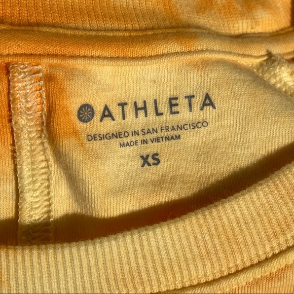 Athleta yellow sundown sweatshirt - Picture 3 of 3